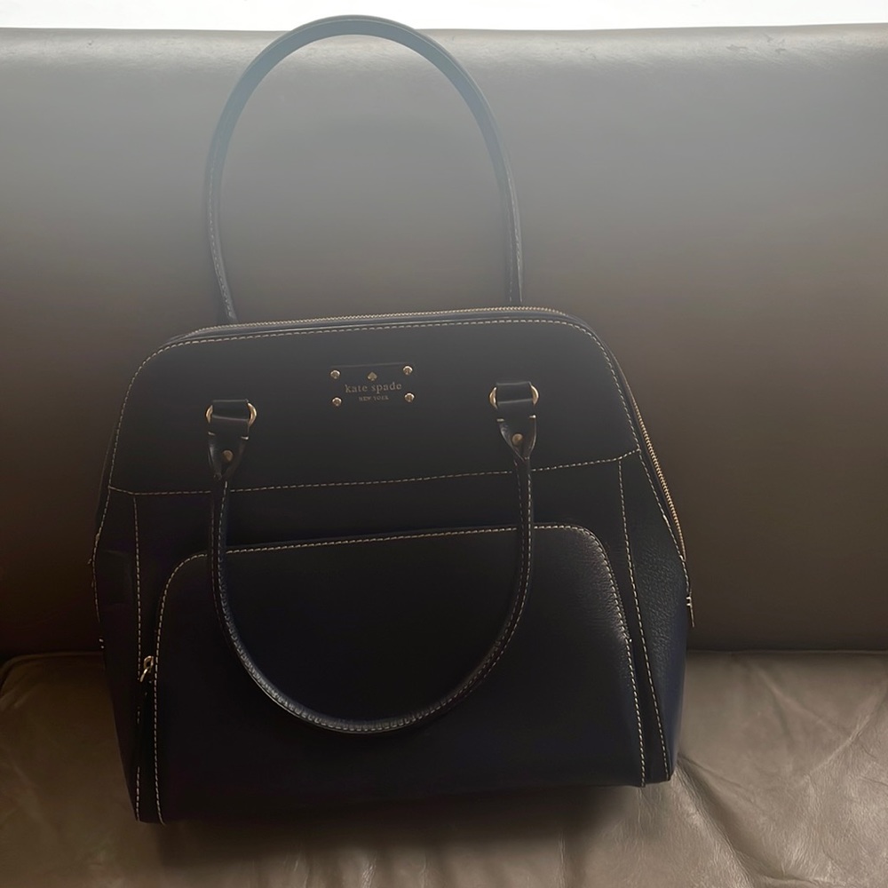 Kate Spade, navy color, large bag
